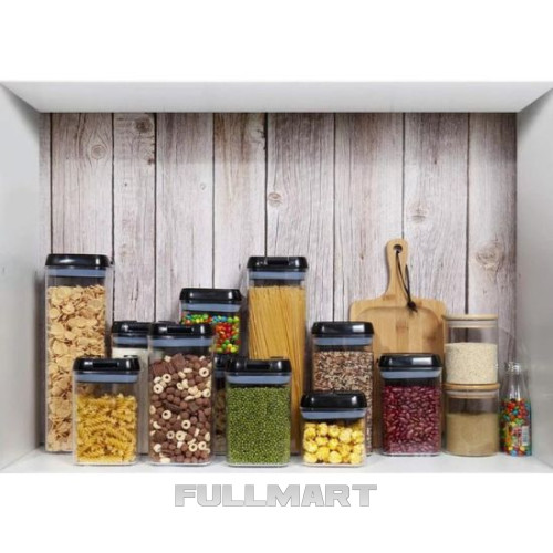 Набір ємностей для сипучих продуктів Food Storage Container Set 7 шт + пакети для їжі 100 шт